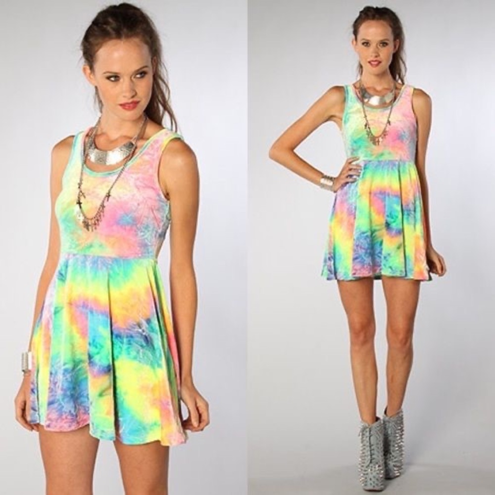 See You Monday Tie Dye Dress